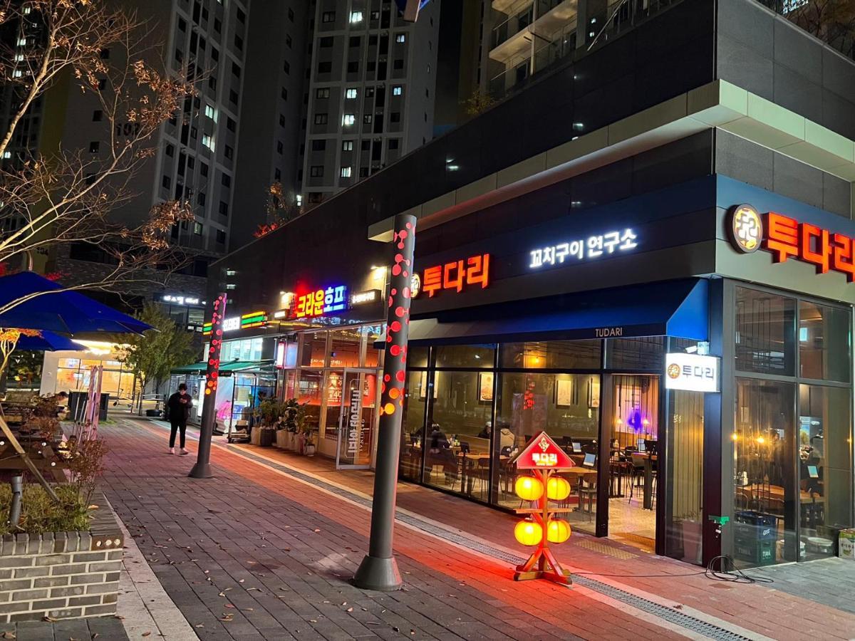 インチョン広域市The Timeアパートメント エクステリア 写真